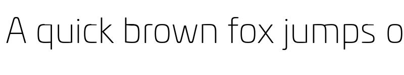 Preview of FONTSPRING DEMO - Univia Pro Ultra Light Regular font