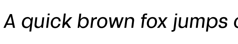 Preview of FONTSPRING DEMO - UpgRade Med Italic font