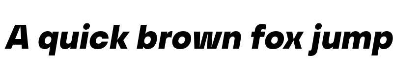 Preview of FONTSPRING DEMO - UpMax Black Italic font