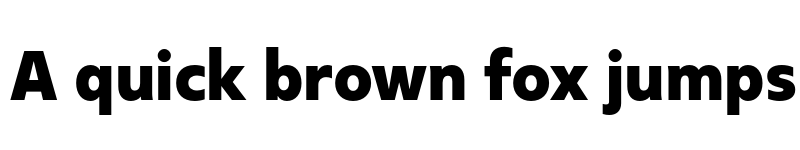 Preview of FONTSPRING DEMO - Urbani Black Regular font