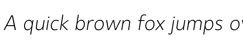 Preview of FONTSPRING DEMO - Urbani Light Italic font