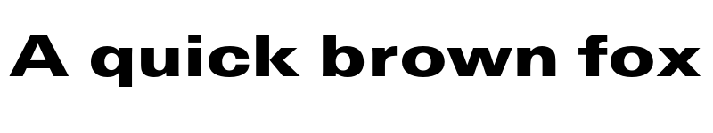Preview of FONTSPRING DEMO - Urbano Blk Exp Regular font