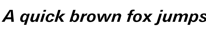 Preview of FONTSPRING DEMO - Urbano Bold Italic font