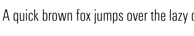 Preview of FONTSPRING DEMO - Urbano Lt Cond Regular font