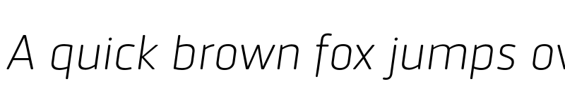 Preview of FONTSPRING DEMO - Urfa Rd Light Italic font