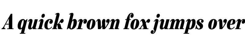 Preview of FONTSPRING DEMO - Urge Text Blk Cn Italic font