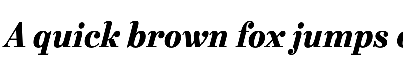 Preview of FONTSPRING DEMO - Urge Text Blk Italic font