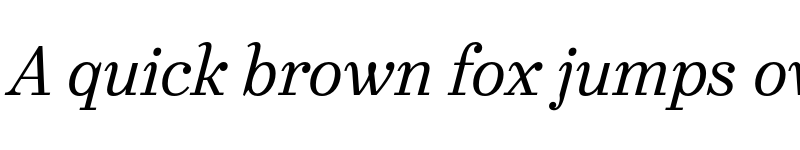 Preview of FONTSPRING DEMO - Urge Text Reg Italic font