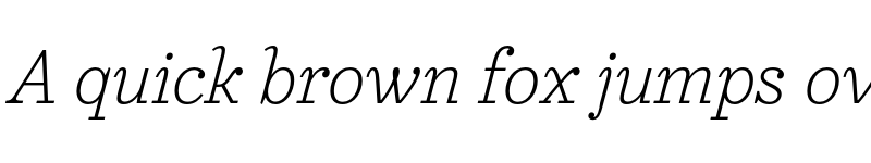 Preview of FONTSPRING DEMO - Urge Text XLt Italic font