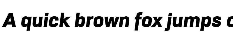 Preview of FONTSPRING DEMO - URW Dock Black Italic font