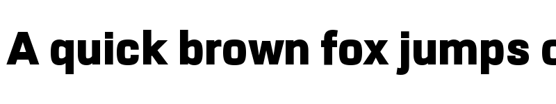 Preview of FONTSPRING DEMO - URW Dock Black Regular font