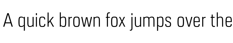 Preview of FONTSPRING DEMO - URW Dock Cond Light Regular font