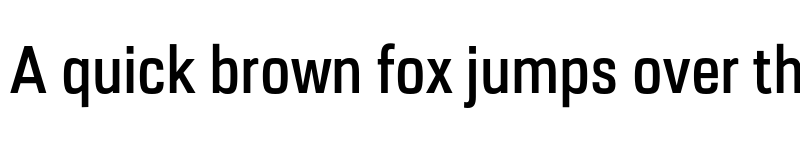 Preview of FONTSPRING DEMO - URW Dock Cond Semi Bold Regular font