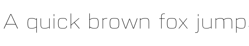 Preview of FONTSPRING DEMO - URW Dock Ext Thin Regular font