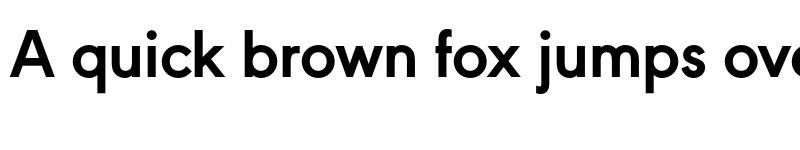 Preview of FONTSPRING DEMO - URW Geometric Bold font