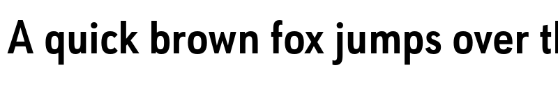 Preview of FONTSPRING DEMO - URW Geometric Cond Bold font