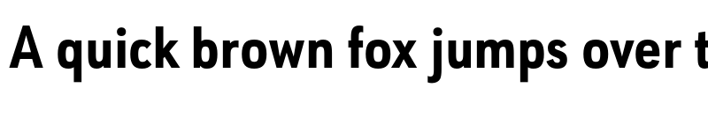 Preview of FONTSPRING DEMO - URW Geometric Cond Extra Bold Regular font