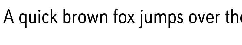 Preview of FONTSPRING DEMO - URW Geometric Cond Regular font