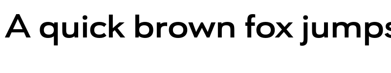 Preview of FONTSPRING DEMO - URW Geometric Ext Bold font