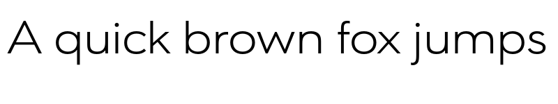 Preview of FONTSPRING DEMO - URW Geometric Ext Light Regular font