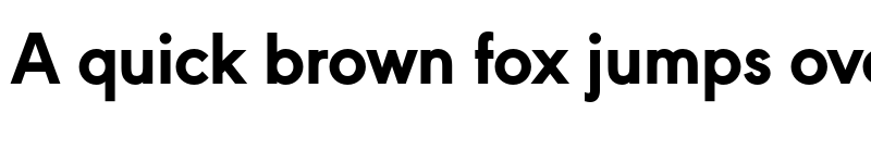 Preview of FONTSPRING DEMO - URW Geometric Extra Bold Regular font