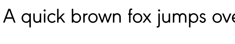 Preview of FONTSPRING DEMO - URW Geometric Regular font