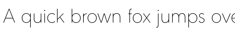 Preview of FONTSPRING DEMO - URW Geometric Thin Regular font