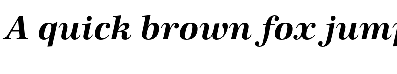 Preview of FONTSPRING DEMO - URWAntiqua Bold Italic font