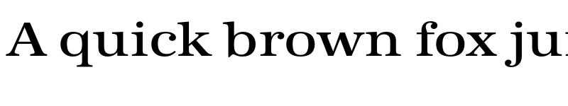Preview of FONTSPRING DEMO - URWAntiquaExtWidMed Regular font