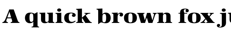 Preview of FONTSPRING DEMO - URWAntiquaExtWidUltBol Regular font