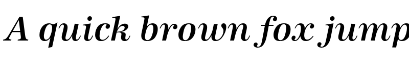 Preview of FONTSPRING DEMO - URWAntiquaMed Italic font