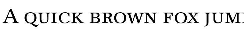 Preview of FONTSPRING DEMO - URWAntiquaSC Regular font