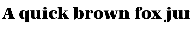 Preview of FONTSPRING DEMO - URWAntiquaUltBol Regular font