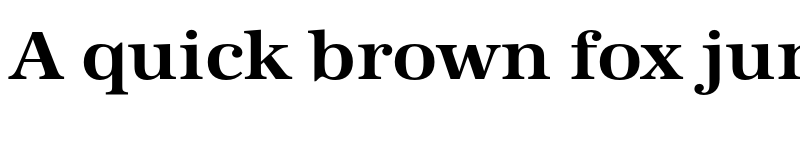 Preview of FONTSPRING DEMO - URWAntiquaWid Bold font