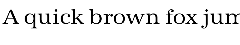 Preview of FONTSPRING DEMO - URWAntiquaWid Regular font