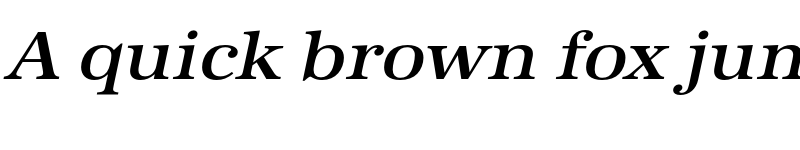 Preview of FONTSPRING DEMO - URWAntiquaWidMed Italic font