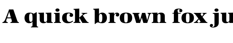 Preview of FONTSPRING DEMO - URWAntiquaWidUltBol Regular font