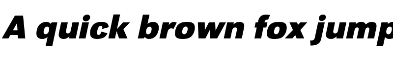 Preview of FONTSPRING DEMO - URWGrotesk Bold Italic font