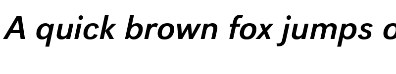 Preview of FONTSPRING DEMO - URWGrotesk Italic font