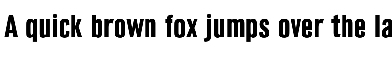 Preview of FONTSPRING DEMO - URWGroteskConBol Regular font