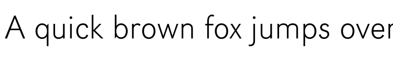 Preview of FONTSPRING DEMO - URWGroteskExtLig Regular font