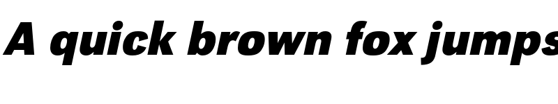 Preview of FONTSPRING DEMO - URWGroteskNar Bold Italic font