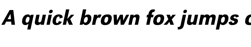 Preview of FONTSPRING DEMO - URWGroteskNarMed Italic font