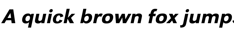 Preview of FONTSPRING DEMO - URWGroteskWidMed Italic font