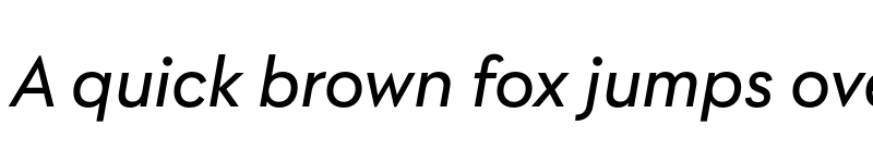 Preview of FONTSPRING DEMO - Utily Medium It Regular font