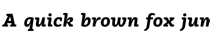 Preview of FONTSPRING DEMO - Vaccine Extra Bold Italic font