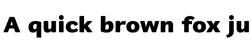 Preview of FONTSPRING DEMO - Vaccine Sans Black Regular font