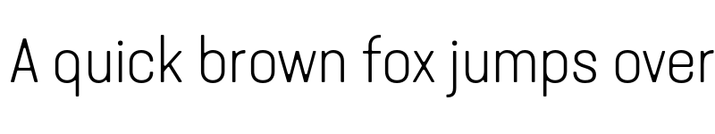 Preview of FONTSPRING DEMO - Van Condensed Light Pro Light font