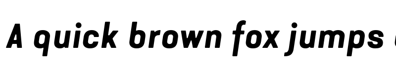 Preview of FONTSPRING DEMO - Van Condensed Pro Bold Italic font