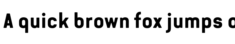 Preview of FONTSPRING DEMO - Van Condensed Pro Bold font